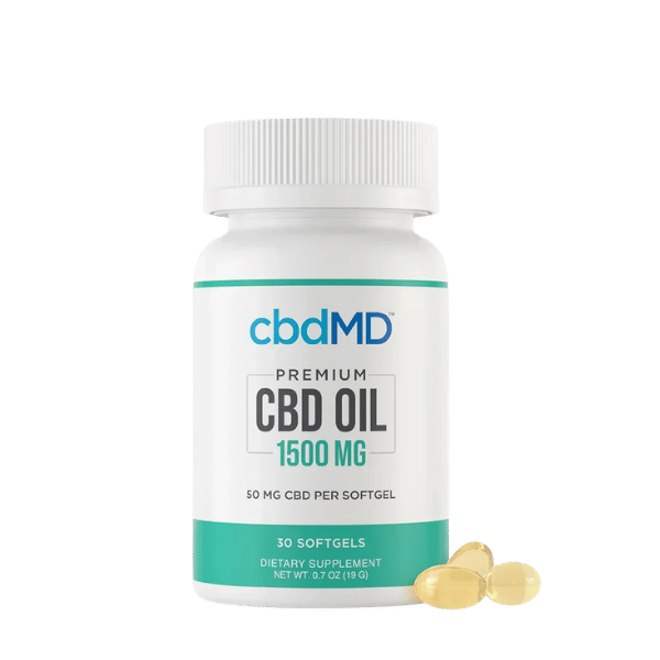 cbdMD CBD Broad Spectrum Softgels