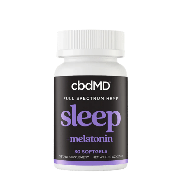 cbdMD CBD Full Spectrum Sleep Softgels