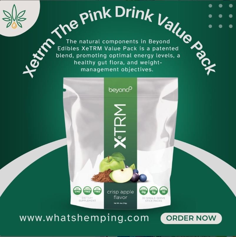 XeTRM Drink 3 Pack – Natural Energy & Metabolism Support (90 Sticks)